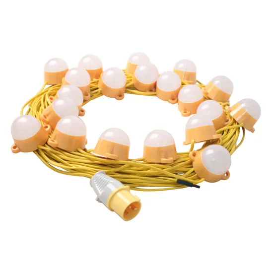 110V/240V LED Constitution Site Work Light - Outdoor Waterproof Festoon Light IP65 (22M/50M/100M)