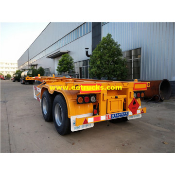 2 Axle 30 Ton Low Flatbed Trailers