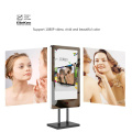 Smart bathroom mirror advertising screens mirror