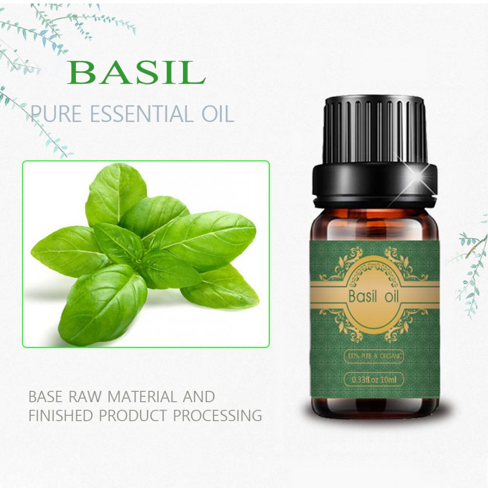 100%Pure Basil Essential Oil for clean Dark spots
