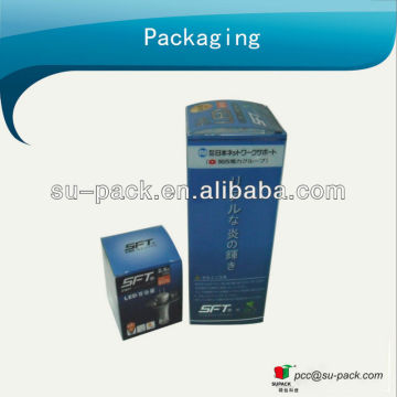 Printing PET packaging box for LED lamp