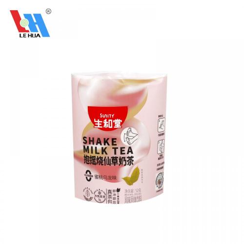 Colorful Sleeve Shrink Wrap Milk Tea Bottle Shrink Sleeve Label Wrap Band Factory