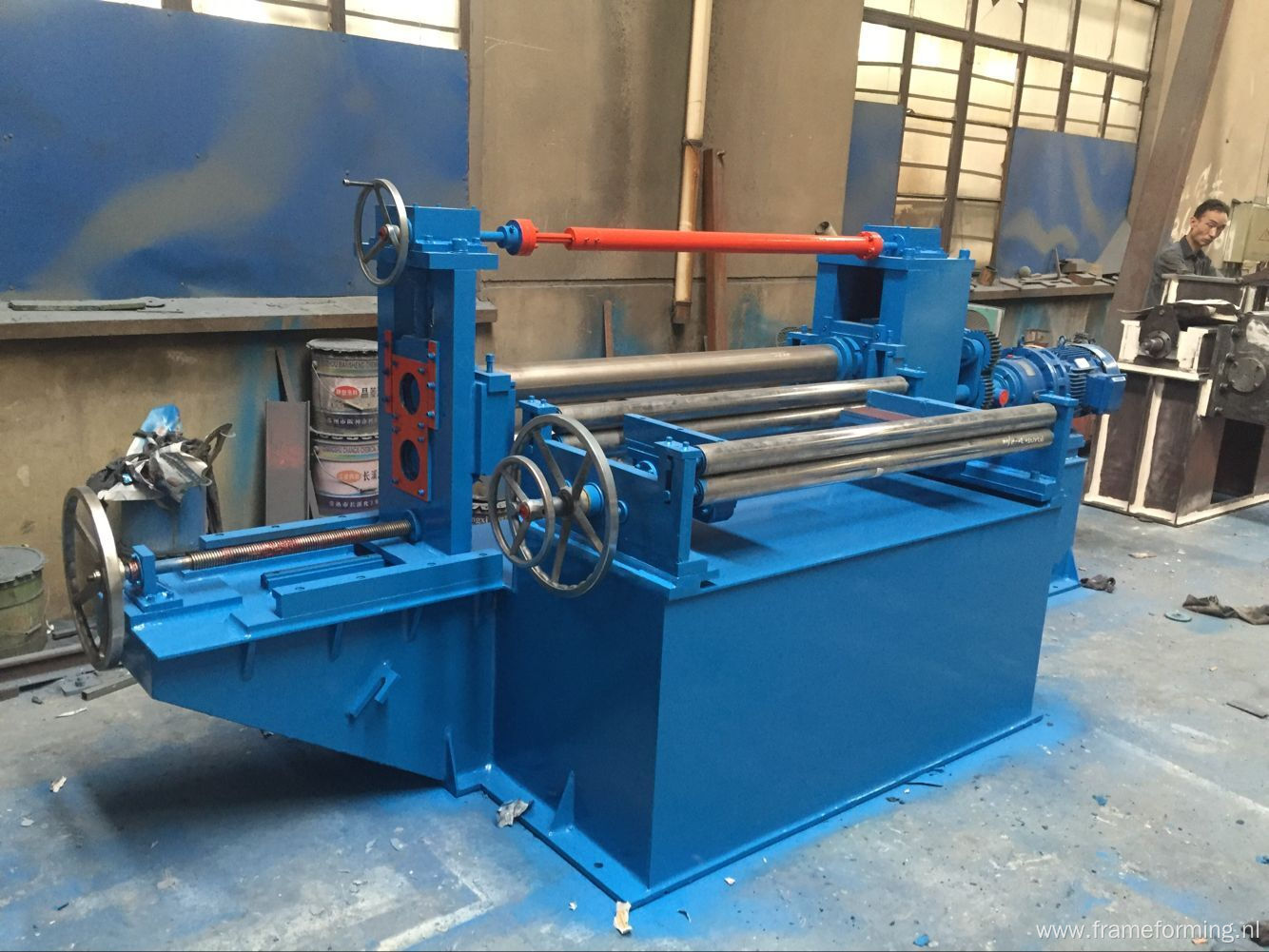 simple steel coil slitting line