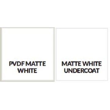 PVDF Matte White 2mmThick Aluminum Sheet Plate