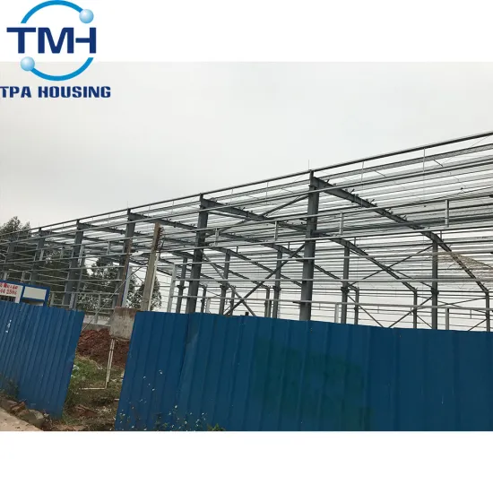 steel truss structure warehouse shed design roof truss