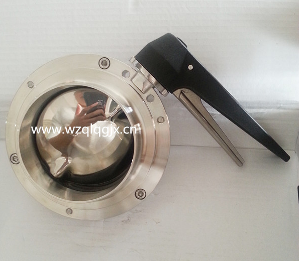 Welded Sanitary Butterfly Valve