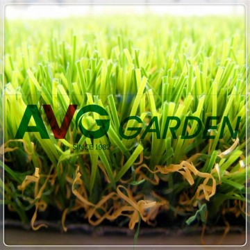 Thick Natural Green Landscaping Artificial Grass Lawn for Garden Use