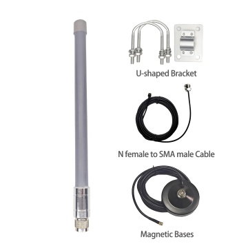 Outdoor 868MHz/915MHz Communication Antenna - Omnidirectional BOBCAT NEBRA 3dBi to 12dBi
