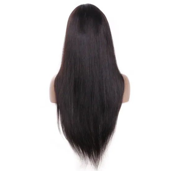 Brazilian silky straight style 360 lace frontal wig,30 inch straight human hair 200% density full lace wig