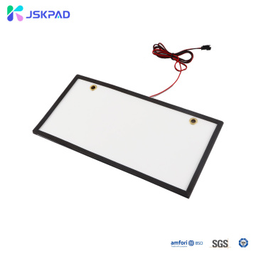 JSKPAD Nummernschild beleuchtet LED-Beleuchtung mit Hintergrundbeleuchtung