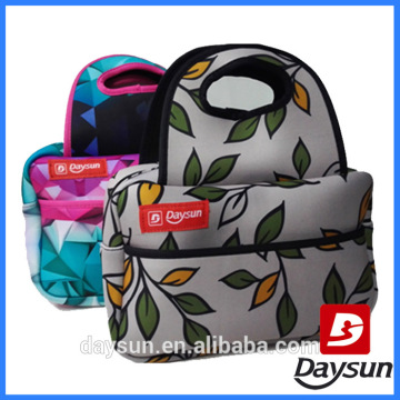 Neoprene lady bag tote bag soft touch material useful tote bag