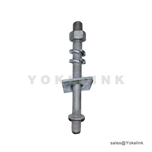 5/8 "x 7" Long Shank Line Post Studs HDG