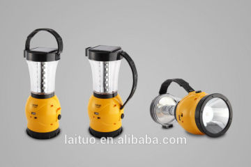 LED outdoor light with two portable way