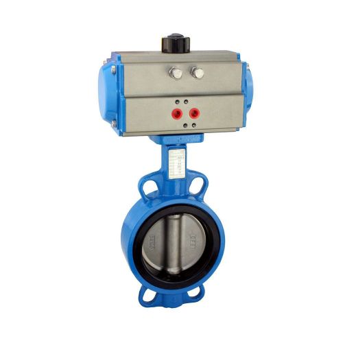 DN 50 Pneumatic Butterfly Valve DN50-300 Pneumatic butterfly valve Supplier