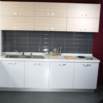 PVC Vacummed Kitchen Cabinets