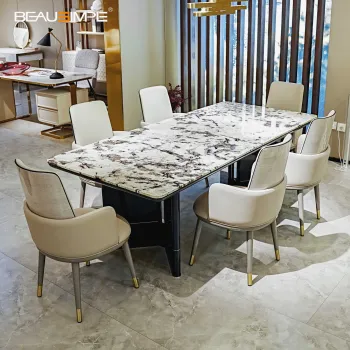 Elegant Stone Marbale Dining Table Series