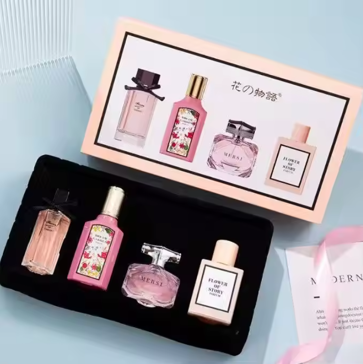 Elegant Woody Scent Perfume Gift Bundle for Her