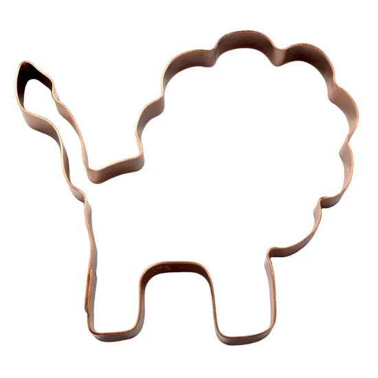 animal lion one cookie cutter