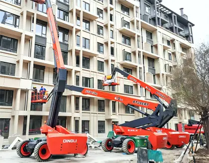 BA24ERT DINGLI 24m Lithium Battery Articulating Electric Boom Lift