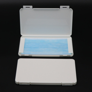 Weisheng PP Plastic Face Masks Case Storage Cases Portable Mask Boxes Facial Face Mask Case Storage Holders