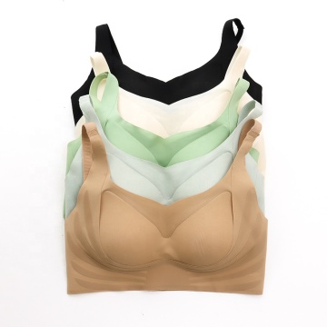 Invisible Plus Size Seamless Wireless Padded Bra