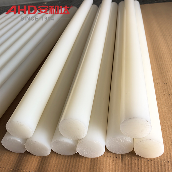 PVDF Rod Natural 55mm stock