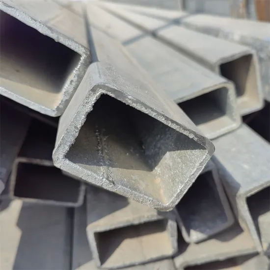 Ss400 Mild Steel galvanized steel ERW Square Tubes