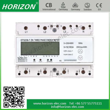 DTS238-7 ZN 3 phase energy meter calibrator three phase availabe for CT connection