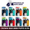 Al Fakher Crown Bar 8000 Puffs Vape descartável