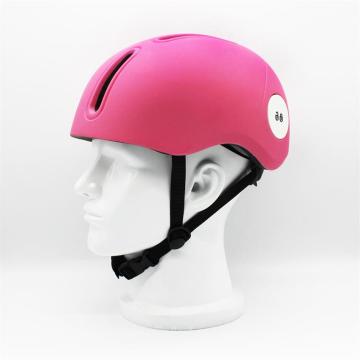 Pink Cycling Helmet Carrying Lock