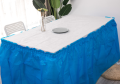 Heavy Duty Dining Table Cover Table Skirt Disposable
