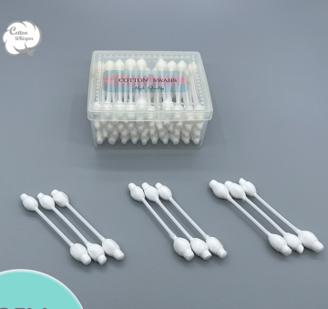 Eco-friendly gourd head paper stick cotton swab