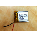 45mAh Lithium ion Polymer Battery for Smartwatch (LP1X2T3)