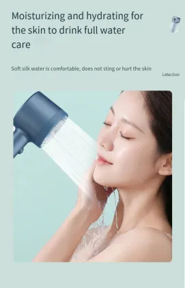 Wholesale Five-Speed Adjustable Supercharged Shower Head Set - Multi-Function Handheld Bathroom Shower Head