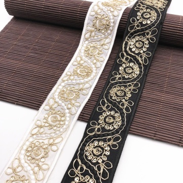 Ethnic African Style Trim Jacquard Embroidery Trim Manufacturer Inventory