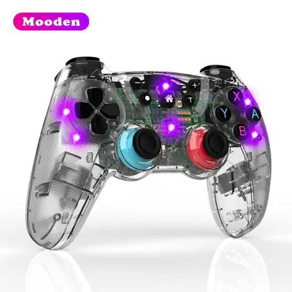 L CM-615 Transparent Design BT Wireless Gamepad Controller