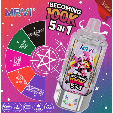 MRVI POSTAJE 100K PUFFS jednokratni vape Njemačka