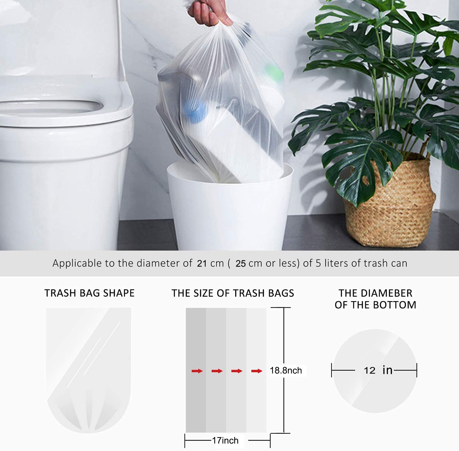 extra tall kitchen trash bags