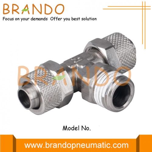 Male Branch Tee Swivel Quick Twist Pneumatische Armatur