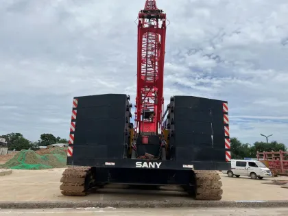 Used 2022 Sany 110t SCC1100A-6 & 2023 Sany 100t SCC1000A-6 Crawler Cranes