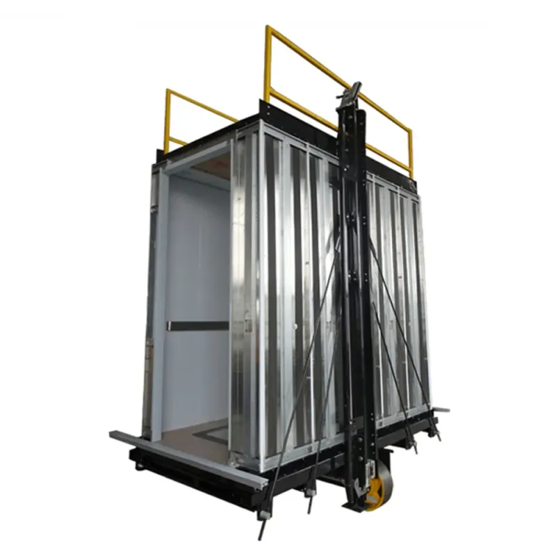 Stable and Safe Machine Room Cargo Freight Elevator