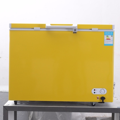 258L Household Solar Refrigerator Deep Freezer DC 12/24v