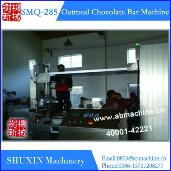 special shape cereals chocolate bar machine