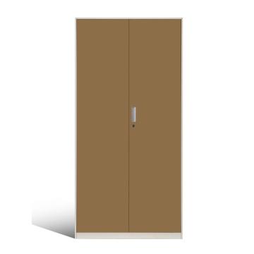 Armoire en métal à 2 portes à cadre étroit avec étagères