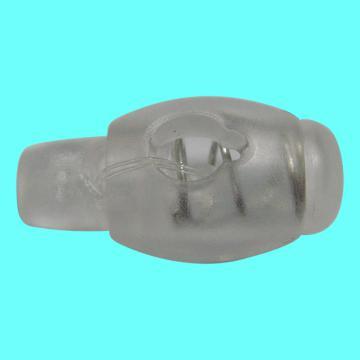 Transparent  plastic stopper for sport shoes