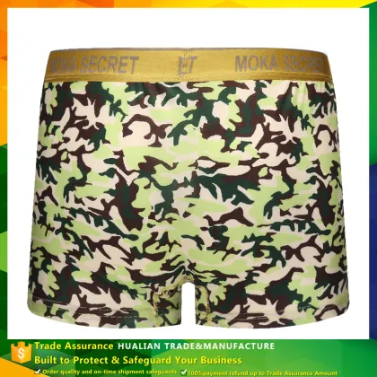 Hot Selling Fashion Design Soft Hanes satin boxer shorts