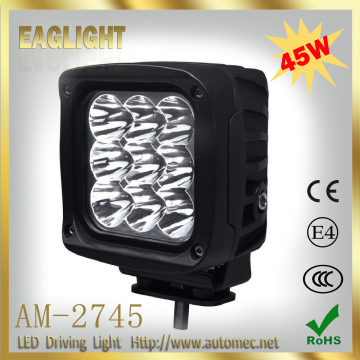 Factory price EMC function12v 24v 45W 5 inch 5 degree spot beam LED driving light