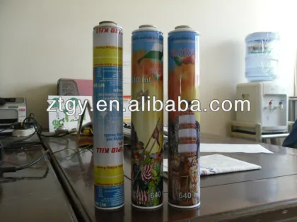 special shape aerosol can tin can