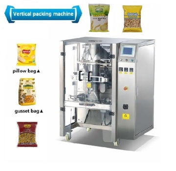 Macchinaria di imballaggio di zucchero e snack automatico: sacca da tappeto da 1 g a 1 kg di cuscino verticale