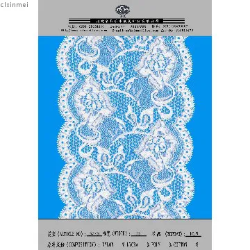 85%nylon and spandex rayon lace